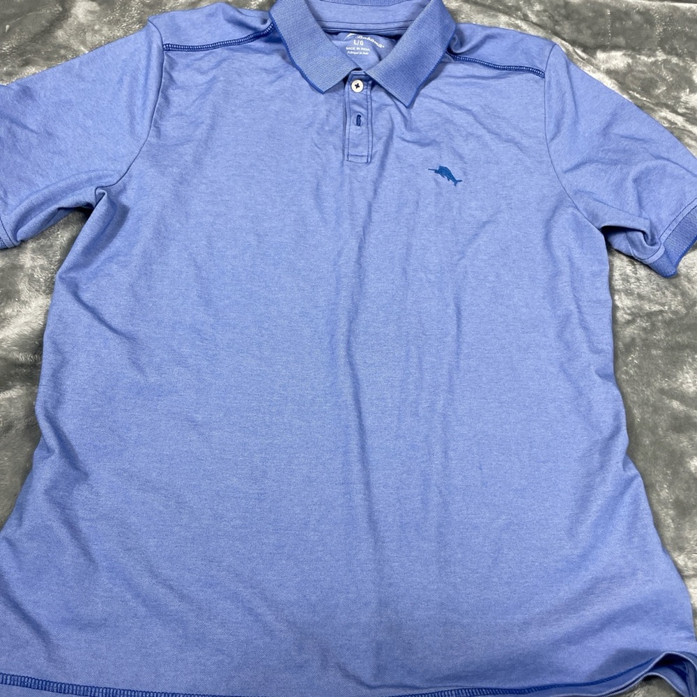 Tommy Bahama Light Blue Polo Shirt